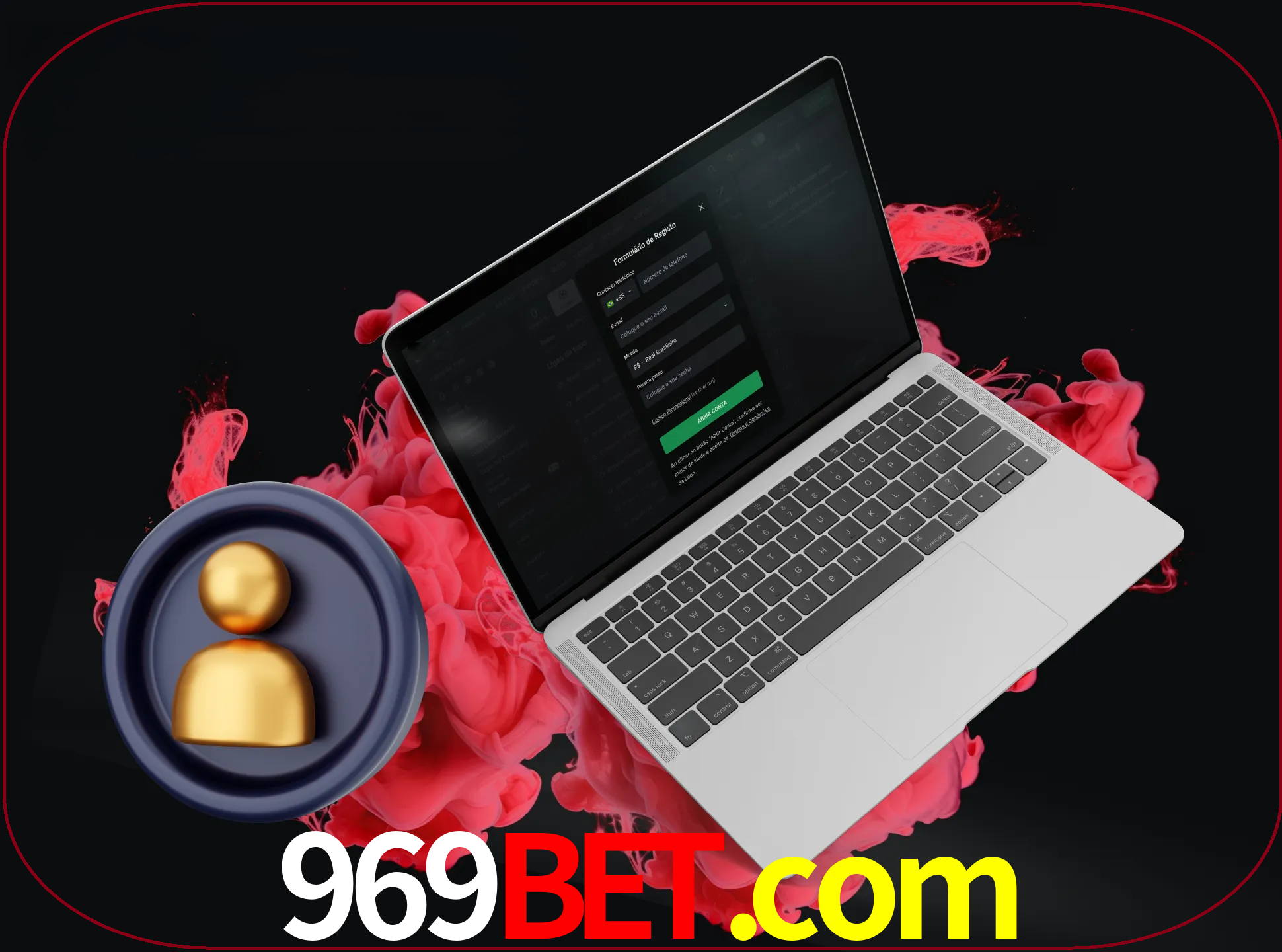 No cabeçalho do site 969bet, clique no botão que o levará a um formulário especial onde terá de introduzir as suas informações actuais.