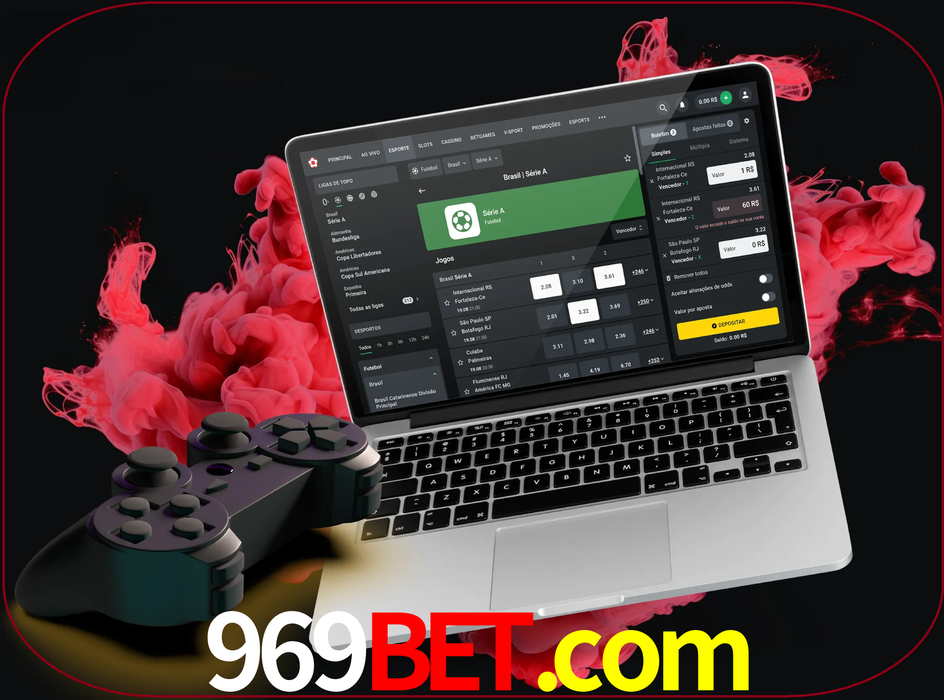 Visite a secção especial de jogos de vídeo em 969bet para descobrir em que jogos pode apostar e ganhar muito dinheiro.